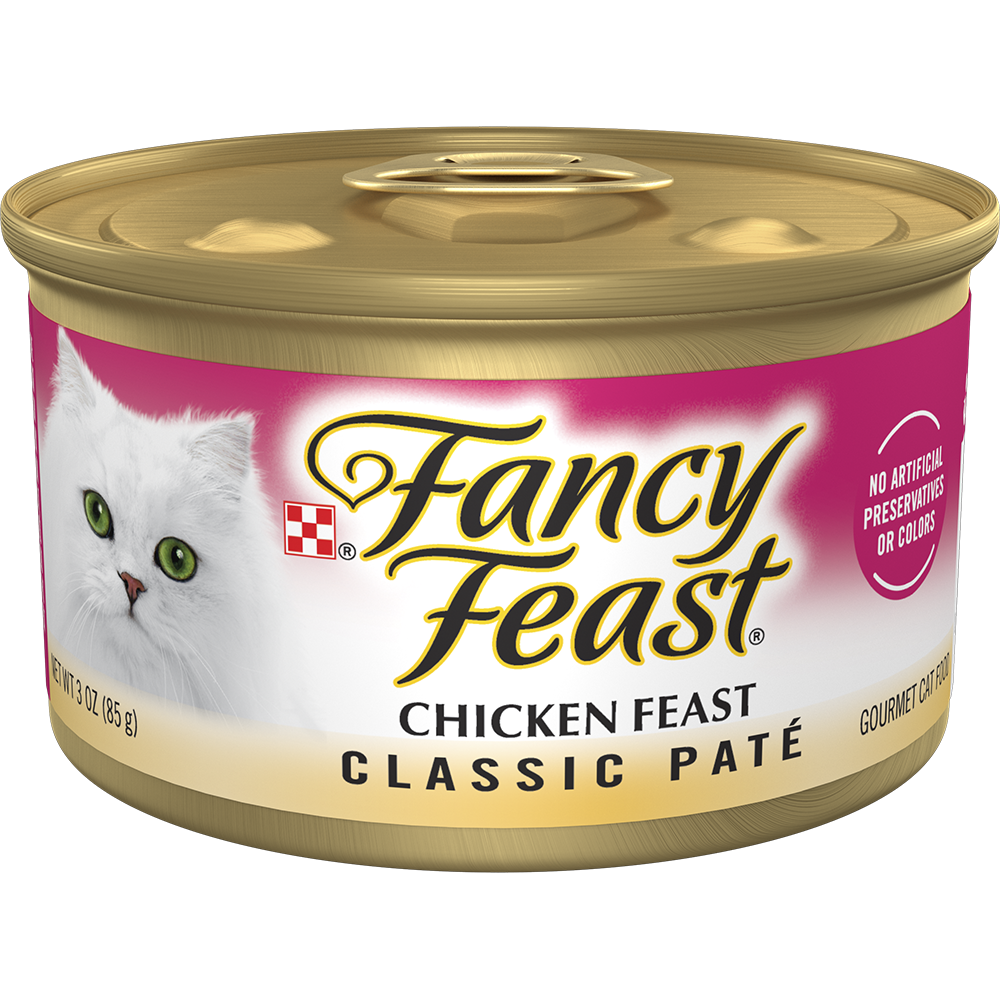 Fancy Feast Classic Paté Chicken Feast Gourmet Wet Cat Food