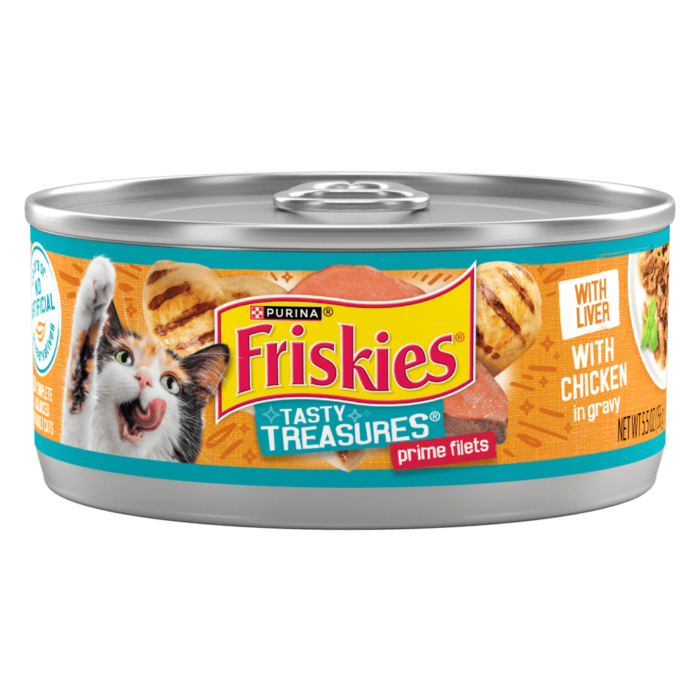 Tasty Treasures With Chicken & Liver in Gravy Wet Cat Food