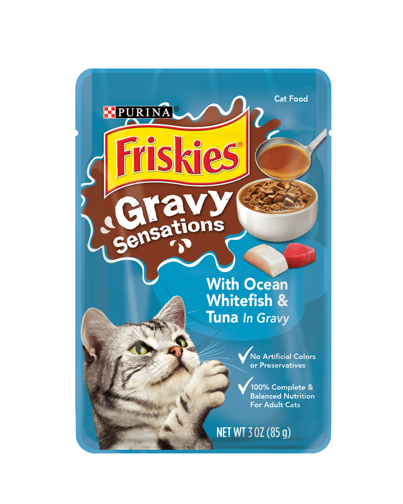 Gravy Sensations Ocean Whitefish & Tuna In Gravy Wet Cat Food