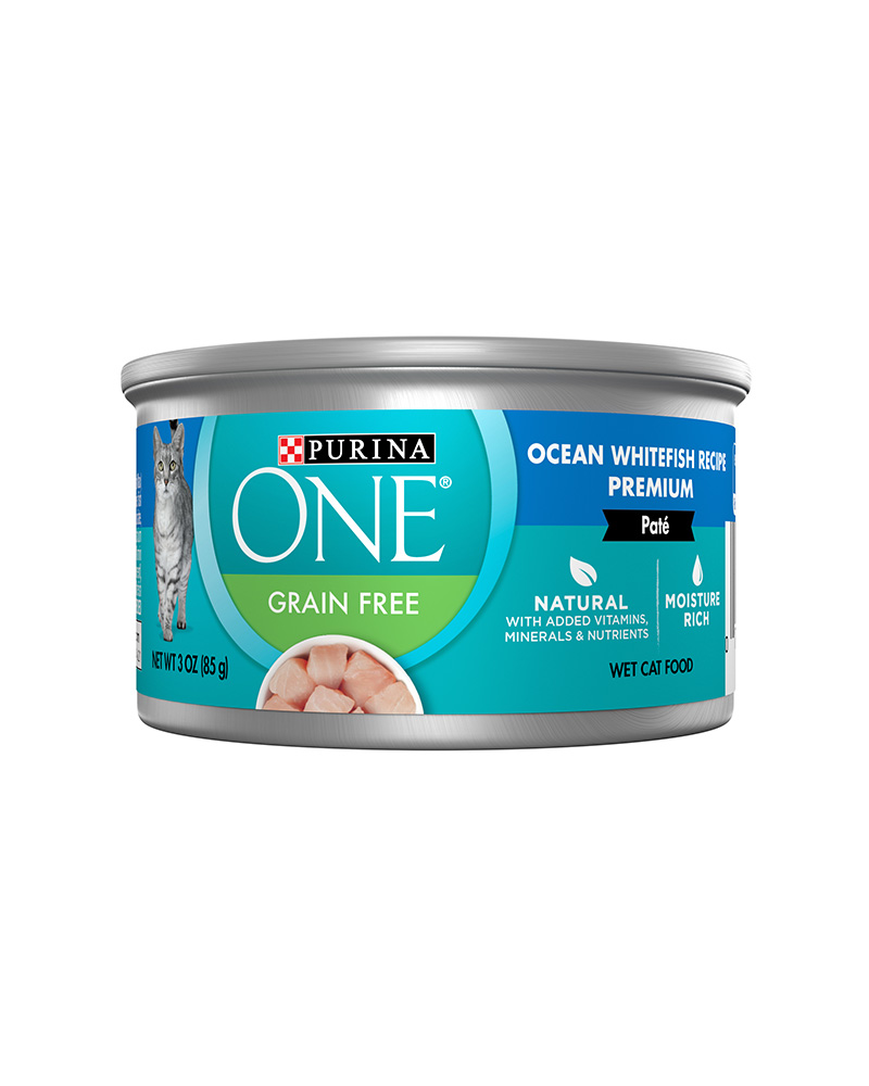 Grain Free Ocean Whitefish Pate Wet Cat Food